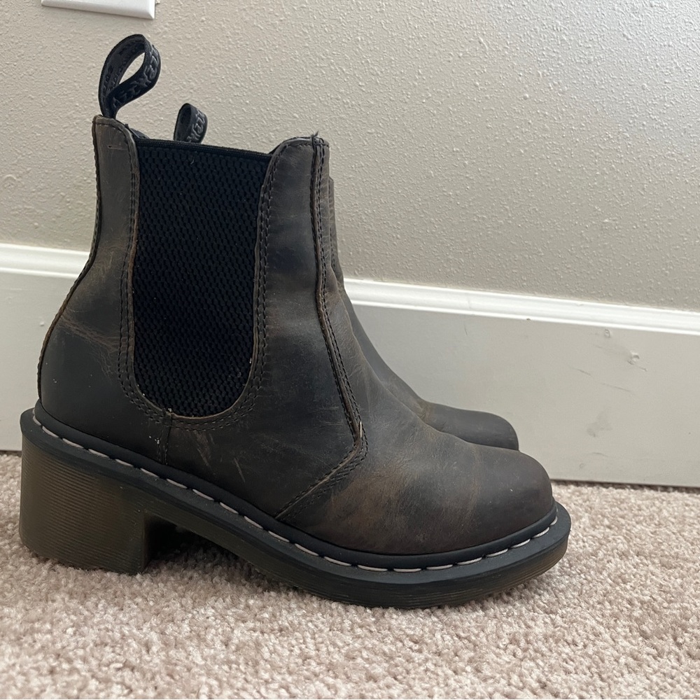 Dr Martens Cadence Chelsea Heeled Booties